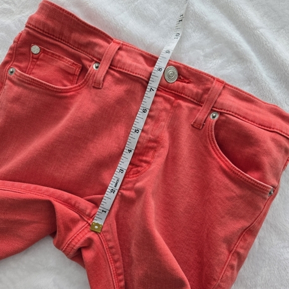 Hudson Women's‎ Krista Ankle Super Skinny Jeans  in Carrot Size 29 - Picture 9 of 16